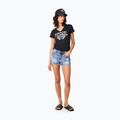 Damen Rip Curl Block Party V Tee schwarz 2