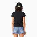 Damen Rip Curl Block Party V Tee schwarz 3