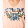 Damen Rip Curl Block Party V Tee heller Pfirsich 5
