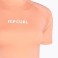 Schwimm T-Shirt Damen Rip Curl Classic Surf Upf Rashguard SS bright peach 3