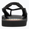 Rip Curl Wetty Fade Bloom gewaschene schwarze Kinder-Flip-Flops 6