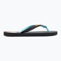 Herren Rip Curl Wetty Fade Bloom gewaschene schwarze Flip Flops 2