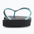 Herren Rip Curl Wetty Fade Bloom gewaschene schwarze Flip Flops 6
