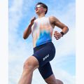 Triathlonanzug für Herren 2XU Core nebula blaze/midnight 8