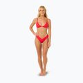Rip Curl Premium Surf Fixed Tri Hibiskus rot Badeanzug Top 2