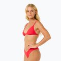 Rip Curl Premium Surf Fixed Tri Hibiskus rot Badeanzug Top 4