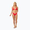Rip Curl Premium Surf Skimpy Hipster Badeanzug unten Hibiskus rot 2