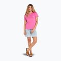 Rip Curl Frauen Re-Entry Crew heißes rosa t-shirt 2