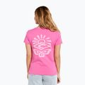 Rip Curl Frauen Re-Entry Crew heißes rosa t-shirt 3