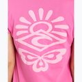 Rip Curl Frauen Re-Entry Crew heißes rosa t-shirt 5