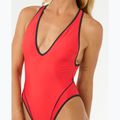 Damen Bademode Rip Curl Mahot Einteiler High Leg rot 5