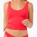 Rip Curl Premium Surf Tankini Oberteil Hibiskus rot 4