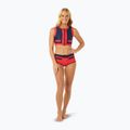 Rip Curl Coco Short Sleeve Vest Badeanzug Top rot/dunkelblau 2