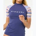 Women's Rip Curl San Carlos UPF Schwimmen Shirt Top dunkelblau 5