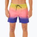Men's Rip Curl Laze Fade Volley Badeshorts wild berry