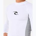 Herren Rip Curl Waves UPF Performance Schwimmen Longsleeve weiß 5
