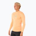 Herren Rip Curl Waves UPF Performance Mandarin Zest Schwimmen Longsleeve 4