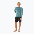 Rip Curl Waves UPF Performance Herren Schwimmen Longsleeve Blaustein 2