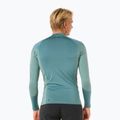 Rip Curl Waves UPF Performance Herren Schwimmen Longsleeve Blaustein 3