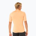 Herren Rip Curl Waves UPF Performance mandarin zest schwimmen Shirt 3