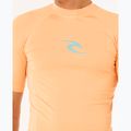 Herren Rip Curl Waves UPF Performance mandarin zest schwimmen Shirt 5