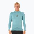 Herren Rip Curl Raw Energy UPF Performance blaue Lagune Schwimmen Longsleeve