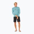 Herren Rip Curl Raw Energy UPF Performance blaue Lagune Schwimmen Longsleeve 2