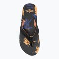Herren Rip Curl Ripper Bloom Flip Flops schwarz/orange 5