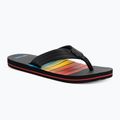 Herren Rip Curl Ripper Bloom Flip Flops schwarz/rot