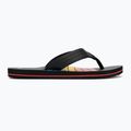 Herren Rip Curl Ripper Bloom Flip Flops schwarz/rot 2