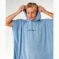 Herrenponcho Rip Curl Brand Hooded faded denim 5