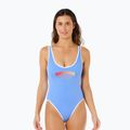 Einteiliger Badeanzug Rip Curl Surf Puff sky blue