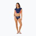 Damen-Badeoberteil Rip Curl Surf Tide Crop Rashvest dark navy 2