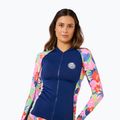 Damen-Bade-Longsleeve Rip Curl Party Wave Upf Zip multicolor 5