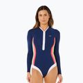 Damen-Einteiler Badeanzug  Rip Curl Surf Stripe UPF Surf Suit dark navy