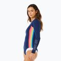 Damen-Einteiler Badeanzug  Rip Curl Surf Stripe UPF Surf Suit dark navy 5