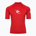 Kinder-Schwimmshirt Rip Curl Waves Upf lava red