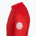 Kinder-Schwimmshirt Rip Curl Waves Upf lava red 5
