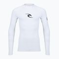 Herren-Bade-Longsleeve Rip Curl Waves Upf Perf white