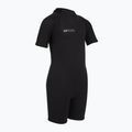 Kinder Schwimm-Neoprenanzug Rip Curl Groms Trad 2/2 mm Back Zip Springsuit black