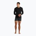 Thermo-Longsleeve Herren icebreaker Merino 150 Anatomica Crewe black 2