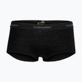 Damen Thermo-Boxershorts Icebreaker Merino 200 Oasis Boy Shorts black