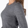 Damen Thermoaktivshirt icebreaker 200 Oasis Crewe gritstone heather 4