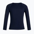Icebreaker Kids 200 Oasis Crewe Mitternacht marineblau Thermo-Sweatshirt 3