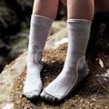 Icebreaker Hike+ Medium Crew Herren Trekkingsocken blizzard heather 5