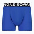 Thermoaktive Boxershorts Herren Mons Royale Hold 'em Shorty Merino cobalt