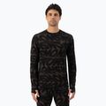 Thermoactives Longsleeve Herren Mons Royale Cascade Merino Base Layer signal lost cedar