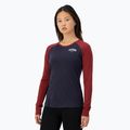 Damen-Thermoaktivshirt Mons Royale Icon Raglan cherry/ 9 iron