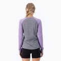 Damen-Thermoaktivshirt Mons Royale Icon Raglan grey heather/ lupin 3