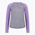 Damen-Thermoaktivshirt Mons Royale Icon Raglan grey heather/ lupin 4